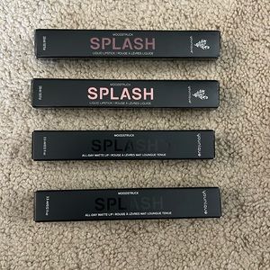 4 Younique liquid splashes